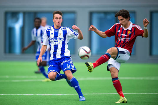 IFK Göteborgs Andreas Öhman och Djurgårdens Ludvig
