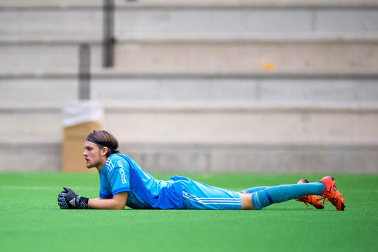 Djurgårdens målvakt Oscar Jonsson deppar