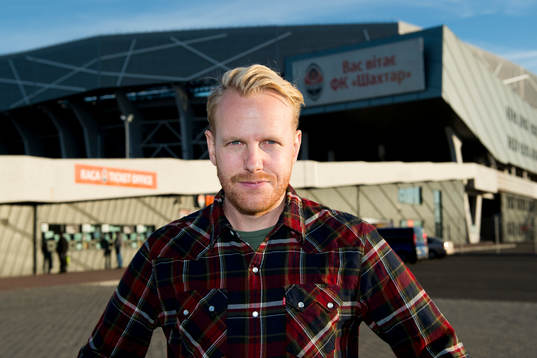 Bylinebild, Fredrik Lindstrand reporter på Sydsvenskan på