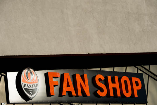 Shakhtar Donetsk souvenirshop