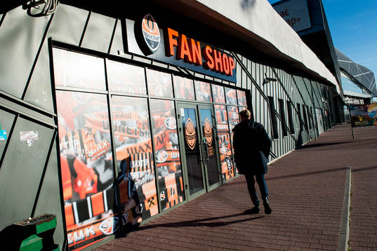 Shakhtar Donetsk souvenirshop