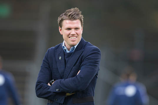 Ängelholms tränare Christian Järdler