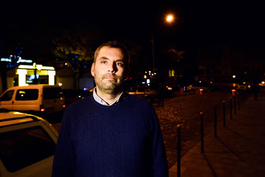 s supporterombudsman Pierre Nordberg på plats i Lviv där