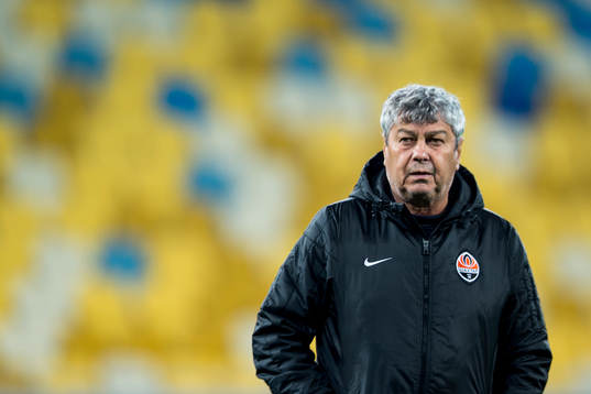 Shakhtar Donetsks tränare Mircea Lucescu