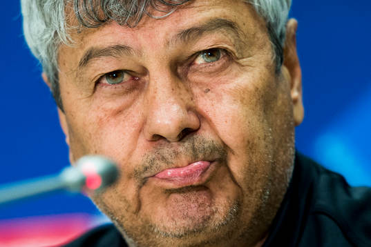 Shakhtar Donetsks tränare Mircea Lucescu