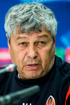 Shakhtar Donetsks tränare Mircea Lucescu
