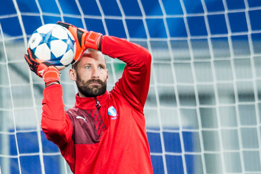 Malmö FFs målvakt Johan Wiland