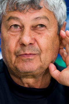 Shakhtar Donetsks tränare Mircea Lucescu