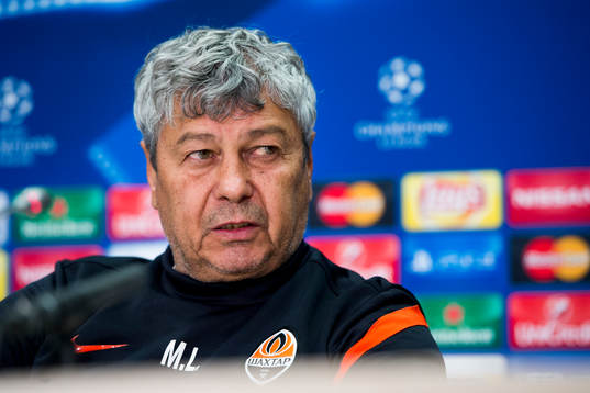 Shakhtar Donetsks tränare Mircea Lucescu