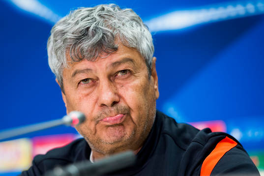 Shakhtar Donetsks tränare Mircea Lucescu