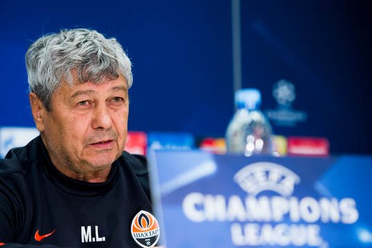 Shakhtar Donetsks tränare Mircea Lucescu