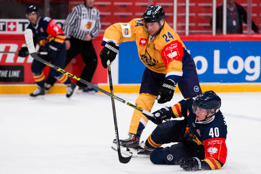 Lukko Raumas Filip Riska och Djurgårdens Tomi Sallinen