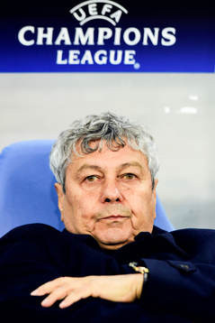 Shakhtar Donetsks tränare Mircea Lucescu