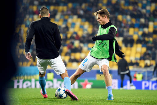 Malmö FFs Nikola Djurjic och Markus Rosenberg