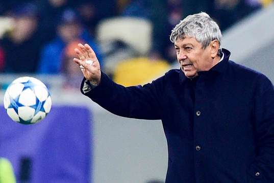 Shakhtar Donetsks tränare Mircea Lucescu