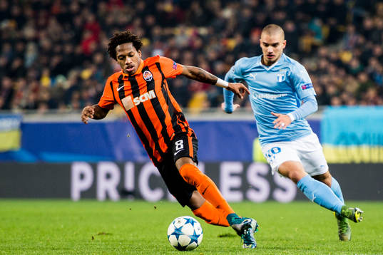 Shakhtar Donetsks Fred och Malmö FFs Vladimir Rodic