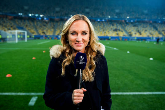 Viasats reporter Frida Nordstrand