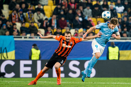 Malmö FFs Markus Rosenberg nickar