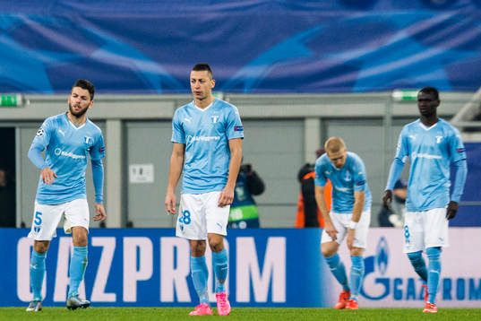 Malmö FFs Erdal Rakip, Nikola Djurjic, Anton Tinnerholm