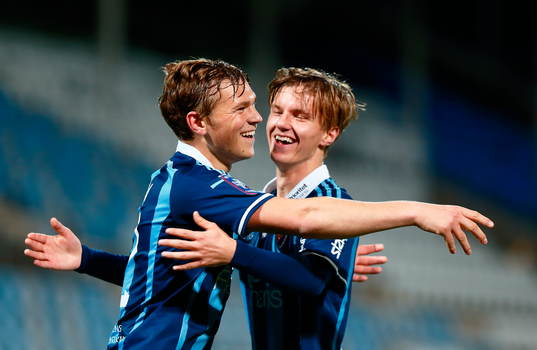 Djurgårdens Jesper Karlström jublar
