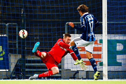 Djurgårdens Tim Björkström gör 0-3