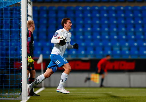 Mål 1-3 av Norrköpings Adnan Kojic förbi