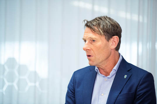 Håkan Ericson, förbundskapten för U21-landslaget i
