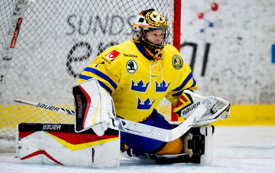 Sveriges målvakt Sara Grahn
