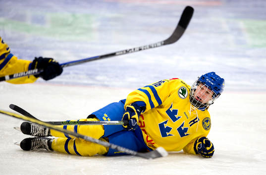Sveriges Pernilla Winberg, deppar