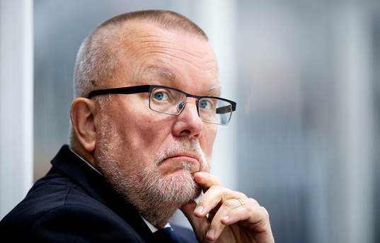 Sveriges förbundskapten Leif Boork