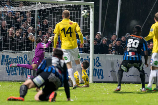 Sirius Moses Ogbu kvitterar till 2-2 i andra halvlek