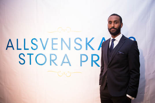 s Henok Goitom, vinnare av Allsvenskans Stora pris /