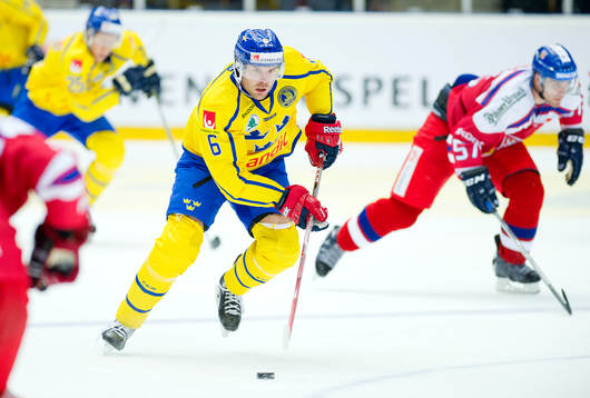Sveriges Patrik Hersley och Tjeckiens Rostislav Olesz