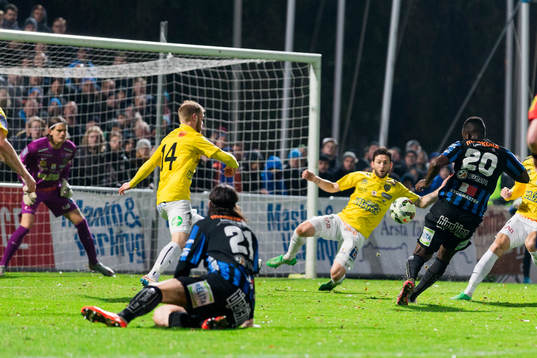 Sirius Moses Ogbu gör kvitteringsmålet 2-2