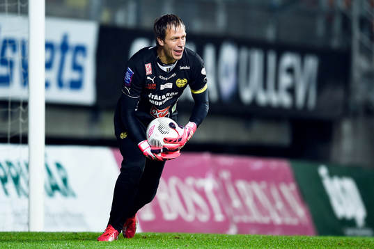 Mjällbys målvakt Mattias Asper