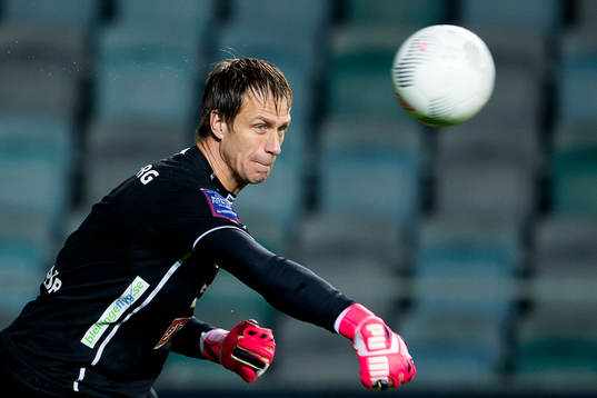 Mjällbys målvakt Mattias Asper