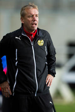Mjällbys tränare Hans Larsson