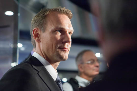 Nicklas Lidstrom is seen