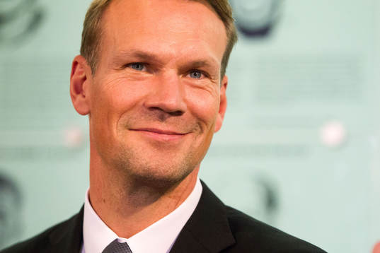 Nicklas Lidstrom is seen