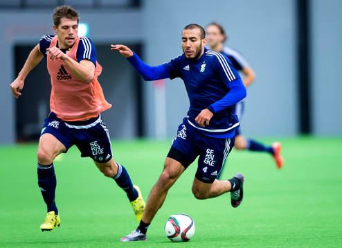 Mikael Boman och Haitam Aleesami