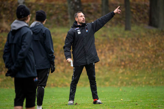 Örgrytes tränare Marcus Lantz
