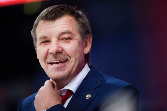 Rysslands förbundskapten Oleg Znarok