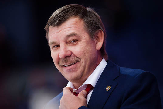 Rysslands förbundskapten Oleg Znarok