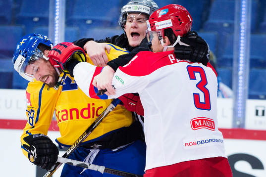Sveriges Dick Axelsson i bråk med Rysslands Mikhail Pashnin