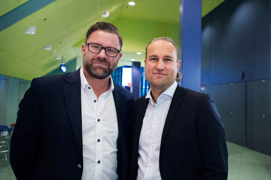 SVT's Patrik Ross och Chris Härenstam