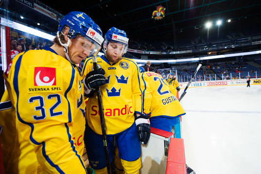 Sveriges Magnus Nygren och Jonas Junland
