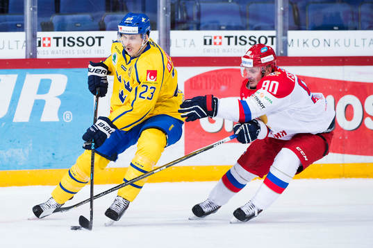 Sveriges David Ullström och Rysslands Alexei Tsvetkov