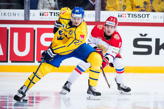 Sveriges David Ullström  och Rysslands Viktor Antipin