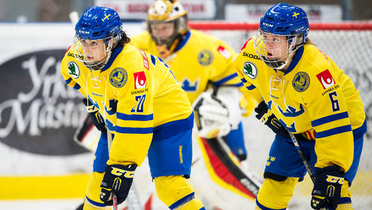 Sveriges Fanny Rask och Lina Bäcklin
