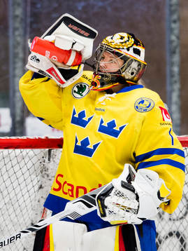 Sveriges målvakt Sara Grahn